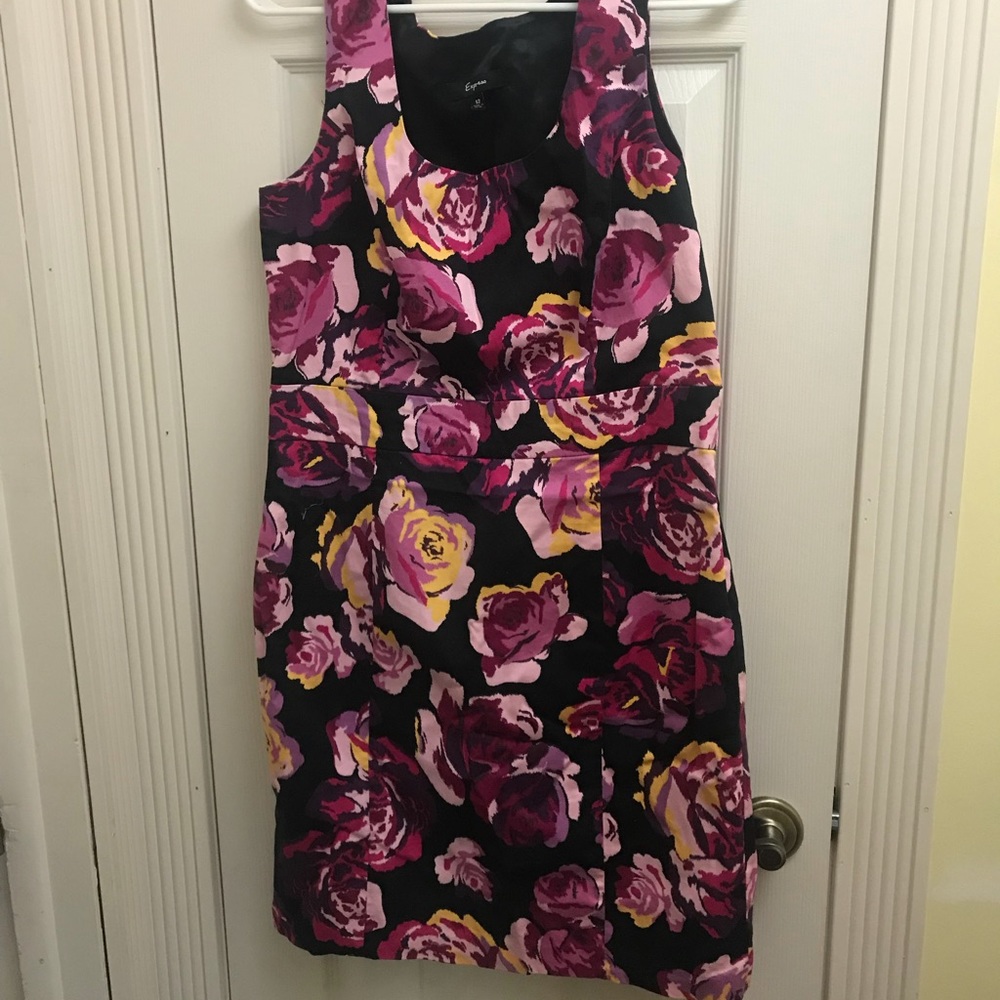 NWOT Express Floral Dress